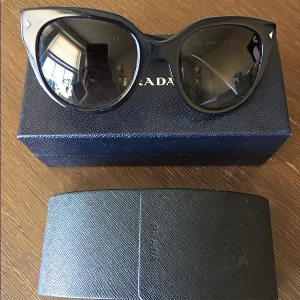Prada 54mm cat eye sunglasses